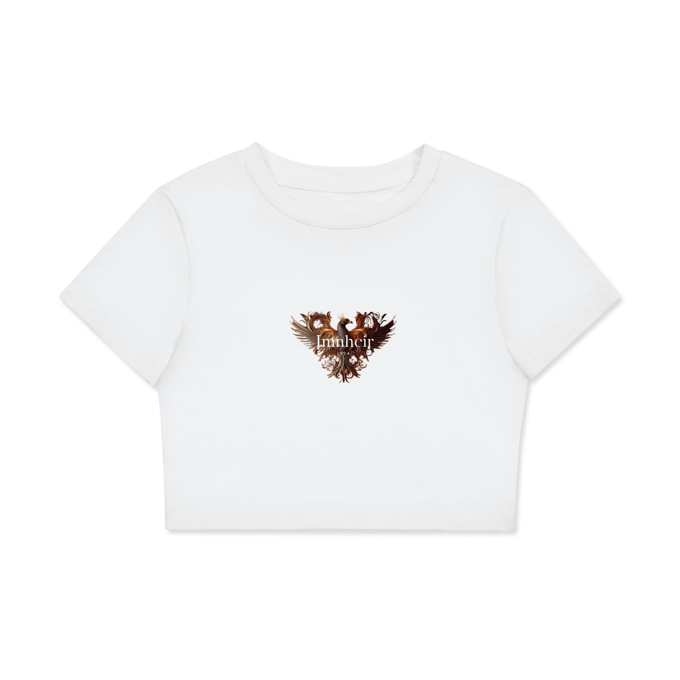 ARYMILYANNI Fitted Crop Tee- Imnheir Blend
