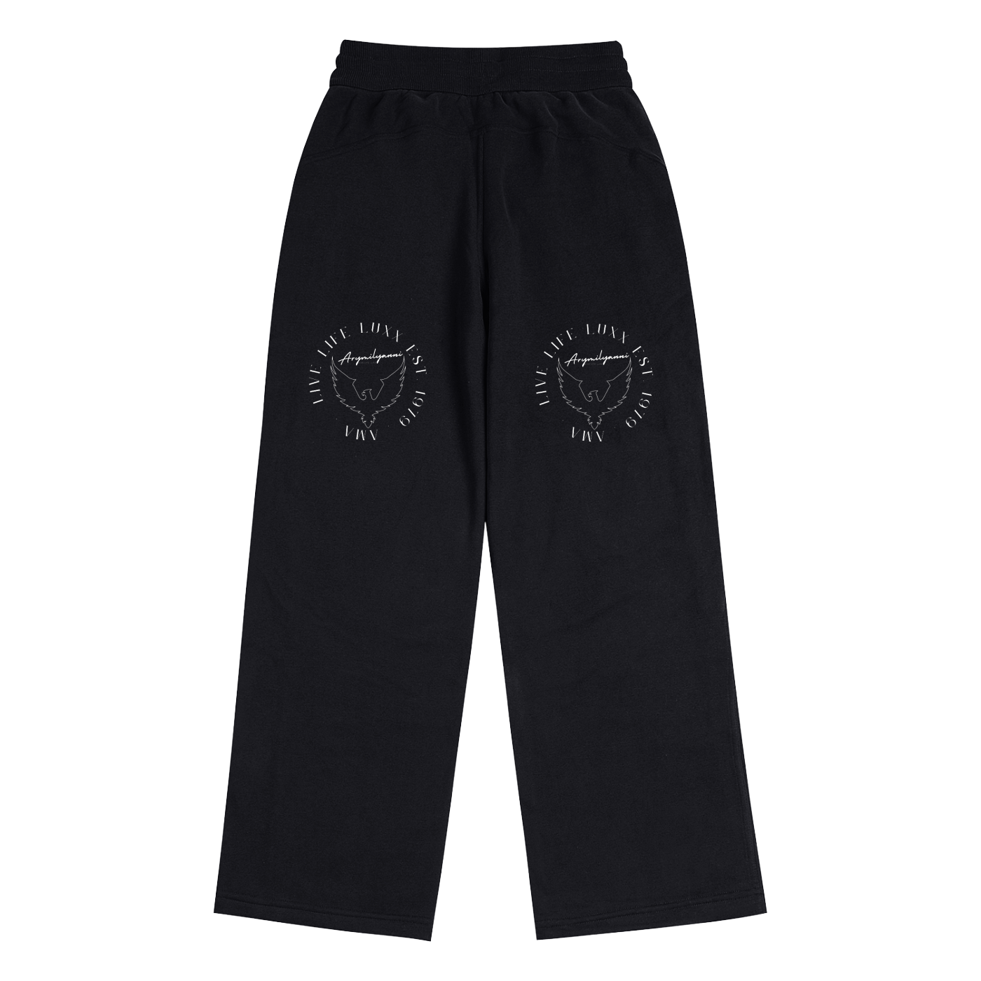 ARYMILYANNI Straight Leg Pants – Black