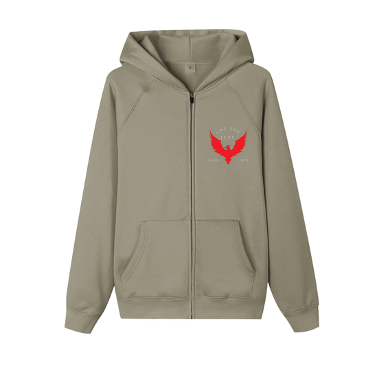 ARYMILYANNIl Zip-up Fleece Hoodie