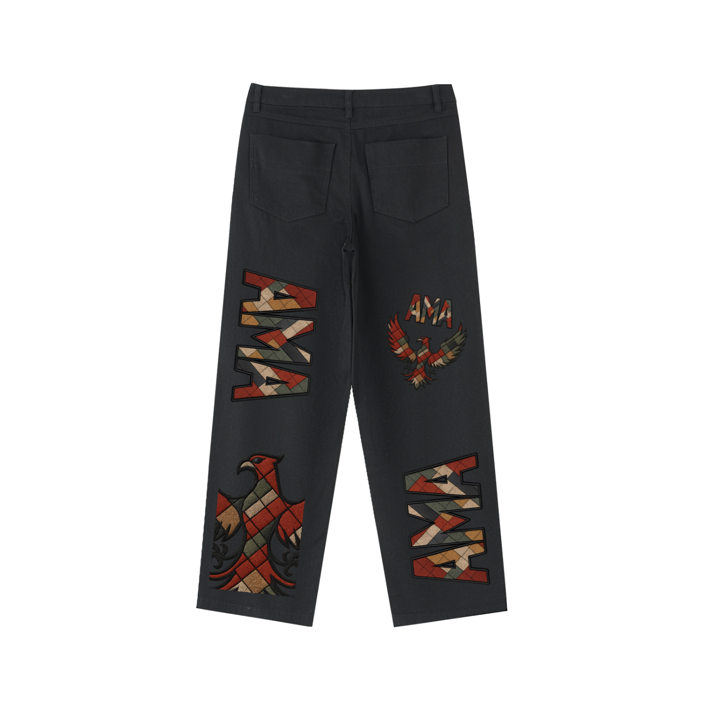 ARYMILYANNI Heavyweight Cotton Straight Leg Pants