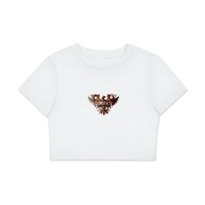 ARYMILYANNI Fitted Crop Tee- Imnheir Blend