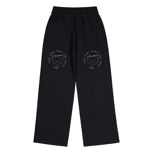ARYMILYANNI Straight Leg Pants – Black