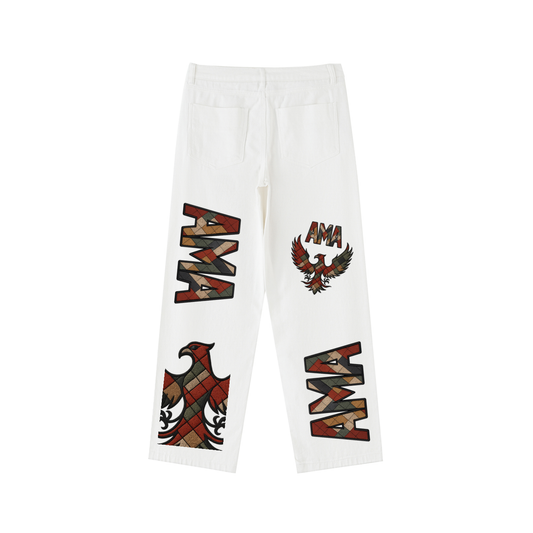 Heavyweight Cotton Straight-Leg Pants
