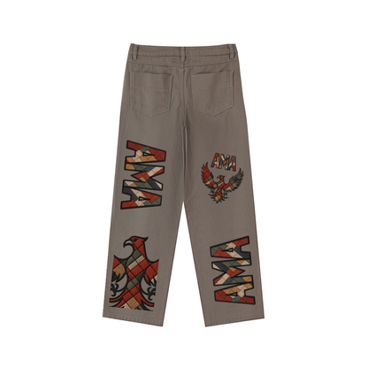 ARYMILYANNI Heavyweight Cotton Straight Leg Pants