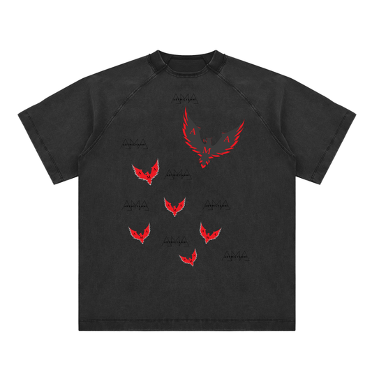 Vintage Washed Tee – Black