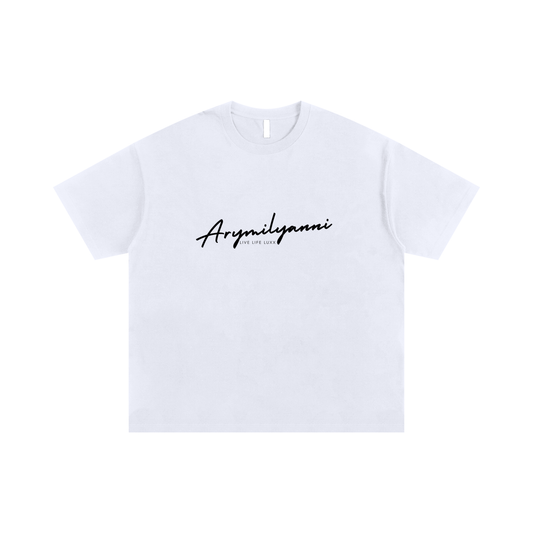 Oversized Everyday Tee – White
