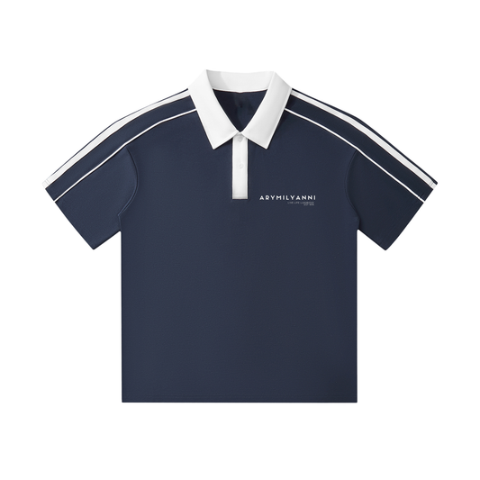 Arymilyanni Polo Shirt – Navy Blue