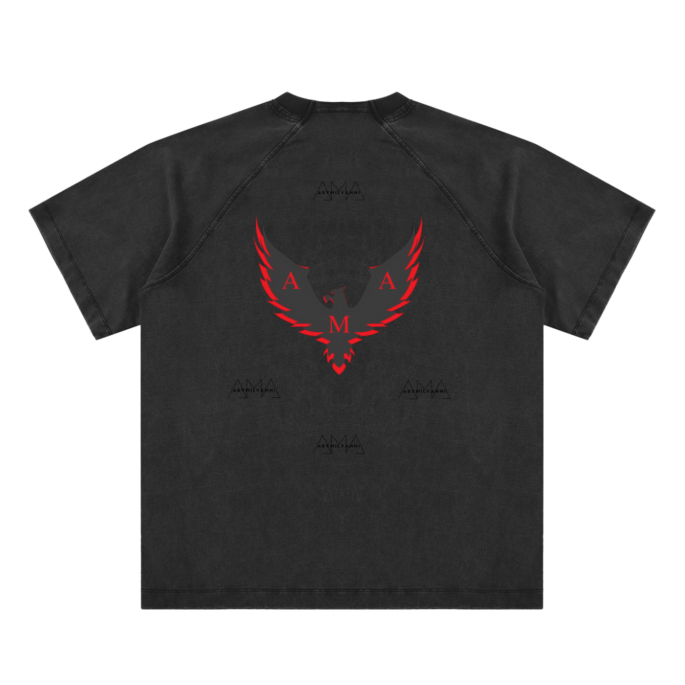 Vintage Washed Tee – Black