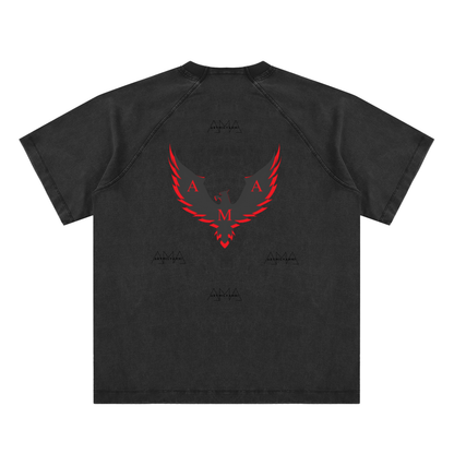 Vintage Washed Tee – Black