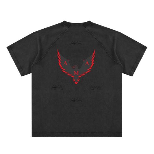 Vintage Washed Tee – Black
